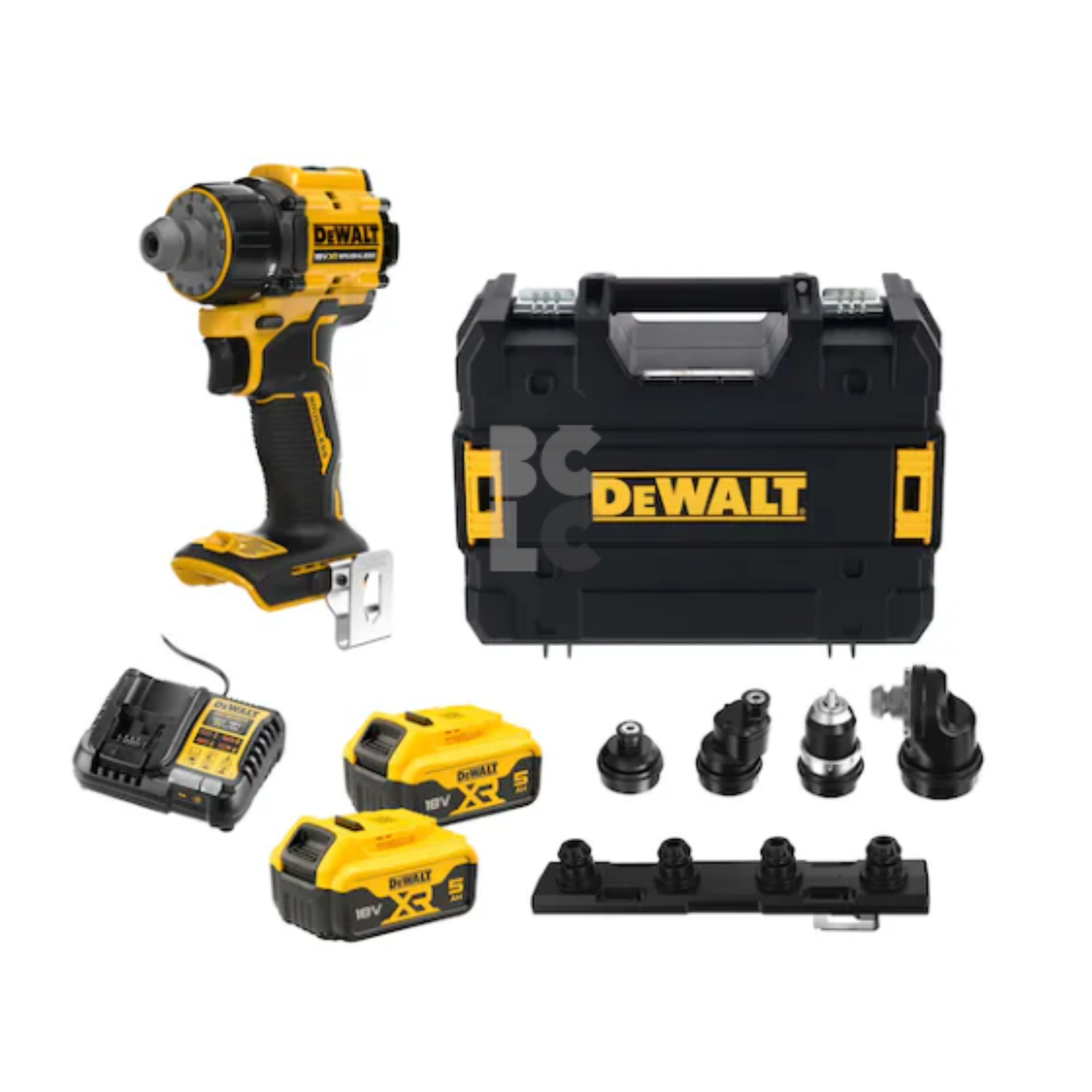 DEWALT multi-head cordless drill/driver DCD803P2T-QW