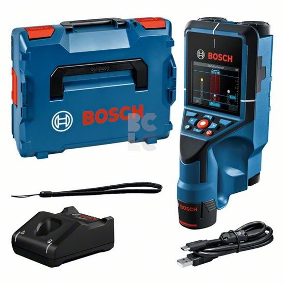 BOSCH Detector D-TECT 200C,12v 2.0ah+L-BOXX